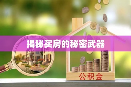 涪陵揭秘买房的秘密武器