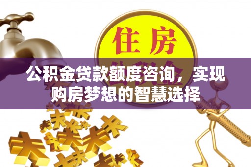 涪陵公积金贷款额度咨询，实现购房梦想的智慧选择