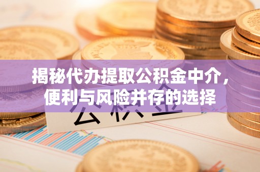 涪陵揭秘代办提取公积金中介，便利与风险并存的选择