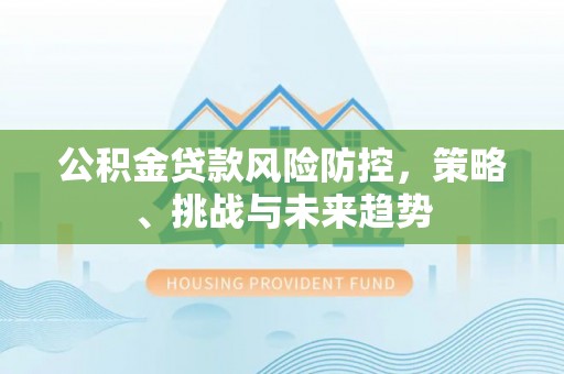 涪陵公积金贷款风险防控，策略、挑战与未来趋势