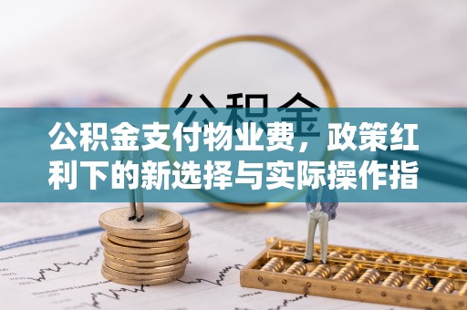 涪陵公积金支付物业费，政策红利下的新选择与实际操作指南
