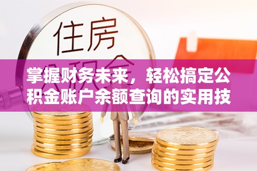 涪陵掌握财务未来，轻松搞定公积金账户余额查询的实用技巧