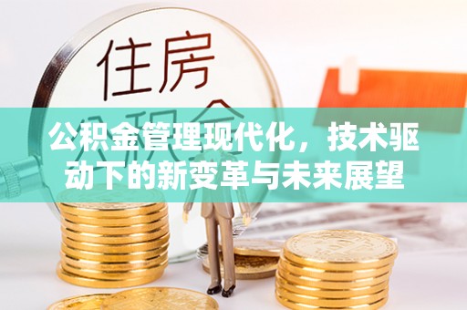 涪陵公积金管理现代化，技术驱动下的新变革与未来展望