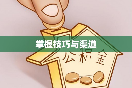 涪陵掌握技巧与渠道